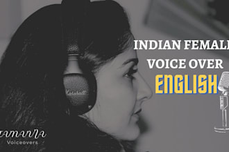 record professional studio quality english voiceovers