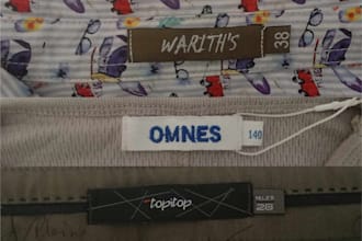 produce and ship fabric woven labels, tee shirt labels
