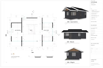 architectural and structural blueprints for city permit