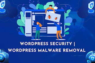 do wordpress security, recover wordpress website and remove malware