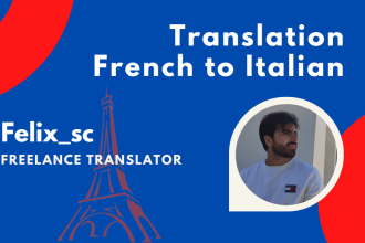 translate from french to italian