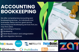 do accounting and bookkeeping in quickbooks online xero wave