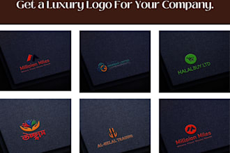 design luxury logo and branding stationery