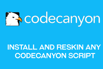 setup reskin any codecanyon script or android app for you