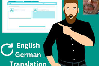 translate english to german and german to english in one day