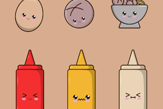 draw anyting in kawaii style