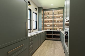 design a beautiful and functional pantry