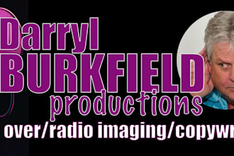 voice write produce and create audio commercials