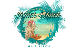 do modern beach logo