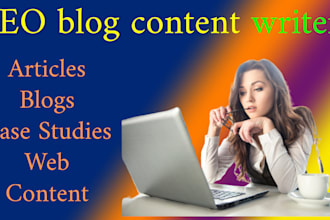 be your SEO blog content writer