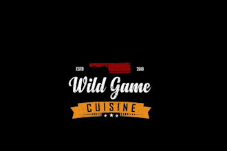 design excellent better cute a wild game logo for you