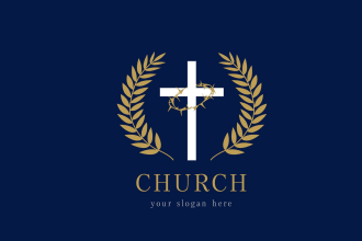 design high quality church logo with express delivery