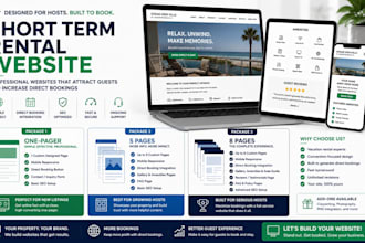 build vacation rental website direct booking website