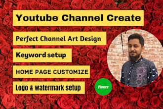 create setup optimize youtube channel