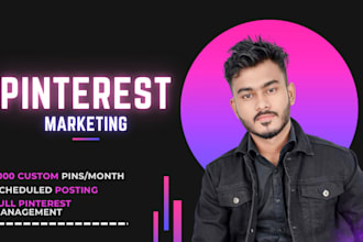 do 1300 pin and 130 board as a pinterest marketing manager