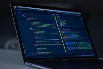 code your business website from scratch using html, css or react js