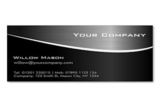 create a Professional Business card