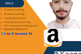 an expert amazon virtual assistant, amazon fba consultant