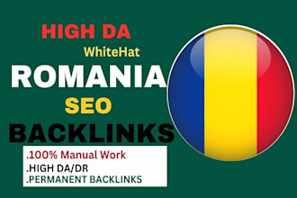 do high authority romania seo backlinks, white hat romanian manual linkbuilding