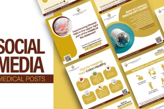 design professional social media posts