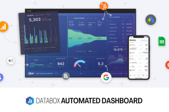 create databox KPI dashboard