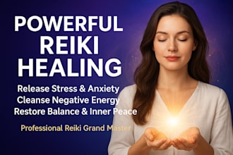 send powerful reiki healing for deep emotional and spiritual healing