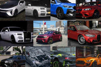 sell you a fivem custom car pack and custom clothes pack