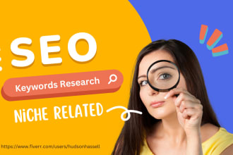 do deep SEO keywords research for your website or niche