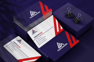 design modern business card and stationery design