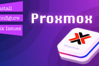 install and configure proxmox