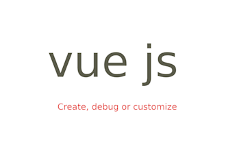 do vue js front end codes