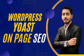 do complete wordpress yoast on page SEO optimization for website ranking