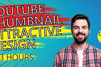 create attractive youtube thumbnail