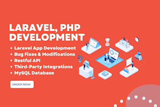 do laravel website development