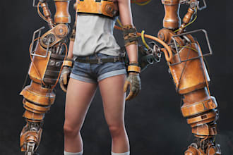 3d modeling, 3d character modeling, 3d character design