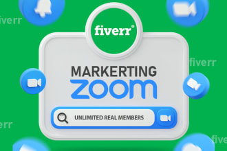 supply to real zoom members for your meetings