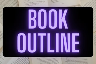 write detailed chapter book outline blurb kindle