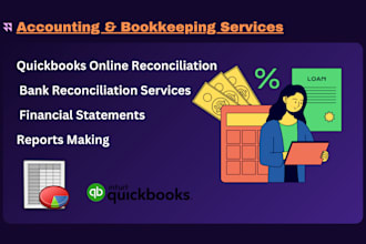 do quickbooks online bookeeping and bank reconciliations