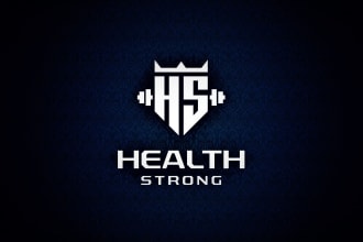 design luxury clothing brand, gym, fitness and sports logo