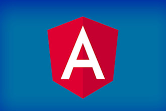 develop asp dot net core mvc and angular web application