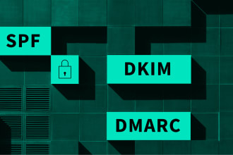 setup spf dkim and dmarc records for the domain