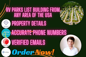 build rv parks list