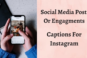 write engaging and catchy captions for your instagram and social media posts