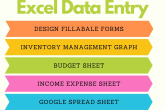 fastest data entry, perfect form filling, design in excel
