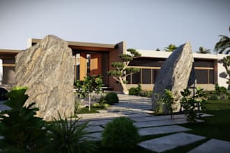 do landscape design modelling and 3d visualization