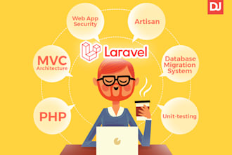 be your back end web developer using PHP laravel node js