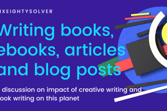 write book ebook articles website content and blog posts