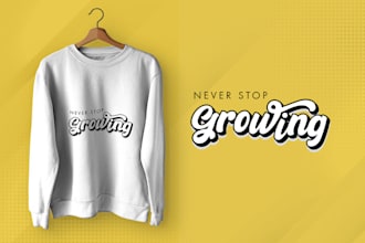 design a hand drawn logo or a hand lettering design