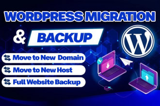 move, migration, transfer or backup on your wordpress site
