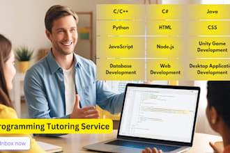 be computer programming tutor for python java csharp